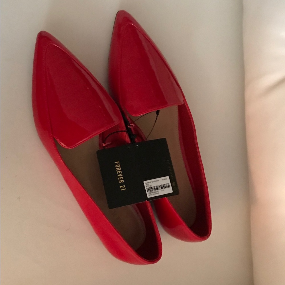 New Red Flats-Forever 21